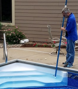 LeakTrac locates a leak in a stair return fitting.