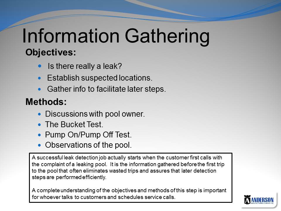 Gathering Information Step 1 Leak Tools Blog