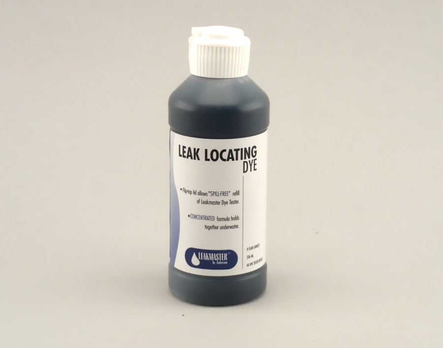 Refill Blue Dye Bottle Pool Leak Detection Find Test repair detect anderson DIY 