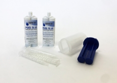 Leakmaster Pool Glue w/ Caulk Gun Adapter